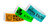 1" Tyvek® In-Stock Solid Color Wristbands