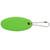 Lime Green Blank - Oval Floater Key Tag