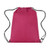 Fuchsia - Non-Woven Drawstring Backpacks