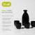 True® Moga™ 5-Piece Sake Set