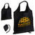 Black Logo - Bazaar RPET Folding Reusable Tote Bag