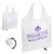 White Logo - Bazaar RPET Folding Reusable Tote Bag