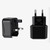 Portable International Universal Power Adapter Converter for USA, EU, UK, and AUS. USB Port Optional