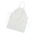 White - Large Print Wide Bib Butcher Apron USA Decorated (28" x 34")