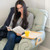 Square Bamboo Sofa Arm Tray For Couch