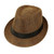 Unisex Vintage Twill Panama Fedora Hat