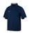 Navy/Cool Grey Blank - Columbia Omni-WICK Big Shot Windbreaker Men's Shirt