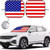 Red/White - 2 PC Auto Windshield Sun Shade