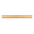 12" Double Sided Bamboo Ruler