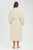 Natural Beige Blank Back View - The Peached Microfiber/Terry Lined Robe w/Piping