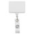 Anti-Microbial Rectangle Retractable Badge Reel