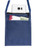 Purple Double Pocket Badge Wallet w/Printed 3/8" Lanyard