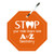 Orange Imprinted - Octagon Zipper Pull