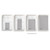 White - Patio, Outdoor Blanket in soft Microfleece, 30x60, Lap Blanket