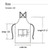100% Cotton Canvas Kitchen Aprons w/ Detachable cross straps