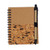 Wood Grain Spiral Notepad & Pen Set