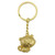 Tiger-Shaped Keychain