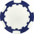 6 Stripe Poker Chip