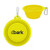 Yellow - Collapsible Pet Bowl w/Carabiner