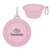 Pink Logo - Collapsible Pet Bowl w/Carabiner