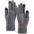 Deep Grey - Thick Adult Gloves W/ 2 Finger Touch