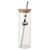 Reusable Boba/Bubble Tea/Smoothie Glass Cup with Bamboo Lid