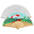 Handheld Foldable Full Color Bamboo Paper Fan