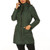 Women Waterproof Lightweight Hooded Raincoat Jacket