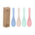 Wheat Straw Travel Spoon Set - 4 Spoons