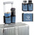 Navy Blue Logo - Luggage Travel Cup Holder Drink Carrier