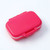 Rose Red - Wheat Straw/ PP Portable Pill Box