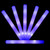 Purple Blank - LED Foam Cheer Sponge Glow Sticks