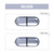 Silver - 1 GB Pill USB Flash Drive