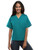 Teal Blue Blank - Cherokee® Workwear Originals Unisex V-Neck Tunic Shirt