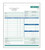Carbonless NCR Forms 8-1/2" x 11"- 3 Part - 2 Sides - Multicolor Ink