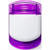 Translucent Purple Blank - Jumbo Size Magnetic Memo Clip with Pen Holder