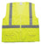 Yellow Blank - Ansi 2 Safety Vest W/Pockets