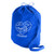 Royal Blue Logo - Canvas Drawstring Laundry Bag - Large