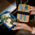 76251 BLU Laser - Wheat Lunch Set With Bamboo Lid