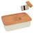76251 GRA Laser - Wheat Lunch Set With Bamboo Lid