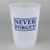 White Logo - 10oz Frosted Stadium Cups