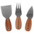 Wood Brown Logo - The Beaufort Acacia Cheese Board Set With Drawer (Factory Direct - 10-12 Weeks Ocean)