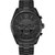 Caravelle by Bulova Men's Black Stainless Steel Chronograph Watch