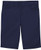 Dark Navy Blue Blank - Classroom Uniforms - Girls' Stretch Matchstick Shorts