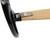 Blue/Bamboo Brown Blank Inside View - Sunglasses w/Wood Arms