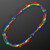 Rock Guitar Necklace Mardi Gras Beads - BLANK