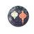 Custom Full Color Imprint Round Disposable Eco-Friendly Party Paper Plate Size 9"