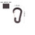 D Ring Carabiners Clip