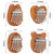 Size - Mini Size 8 Key Wood Kalimba Finger Piano