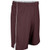 maroon/white - Prime Basketball Short